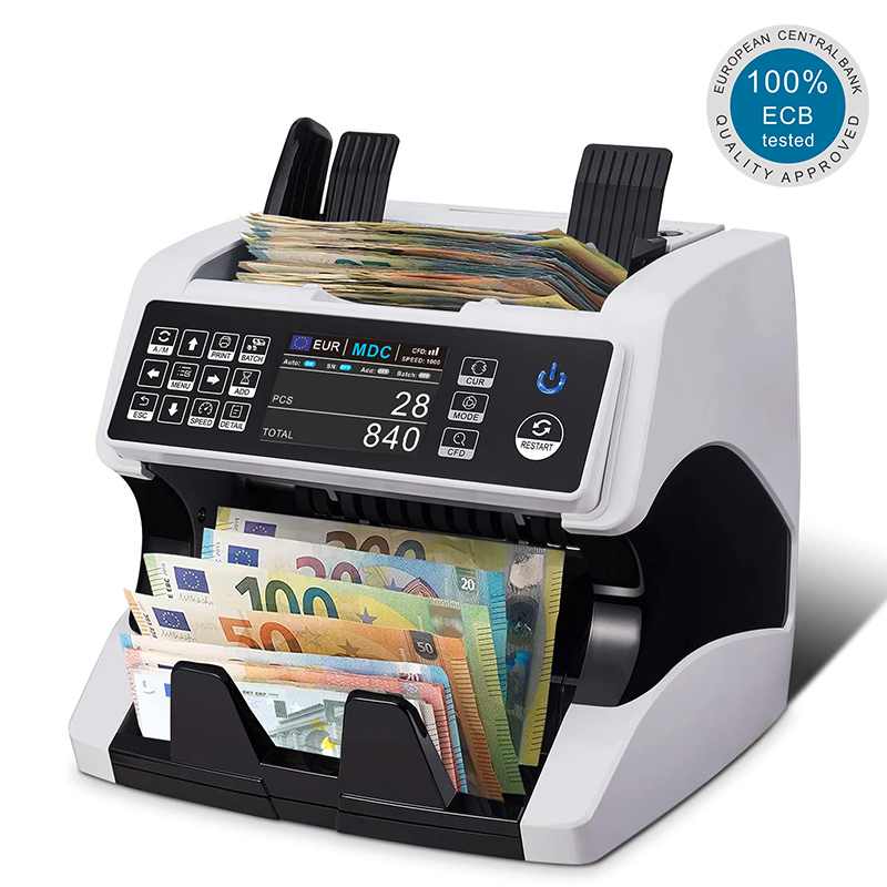 AL920 EURO Mix Denomination Value Money Counter Bill Counter Machine